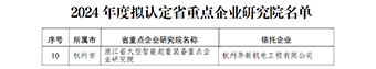 華新機電獲評浙江省重點企業(yè)研究院、省企業(yè)技術(shù)中心